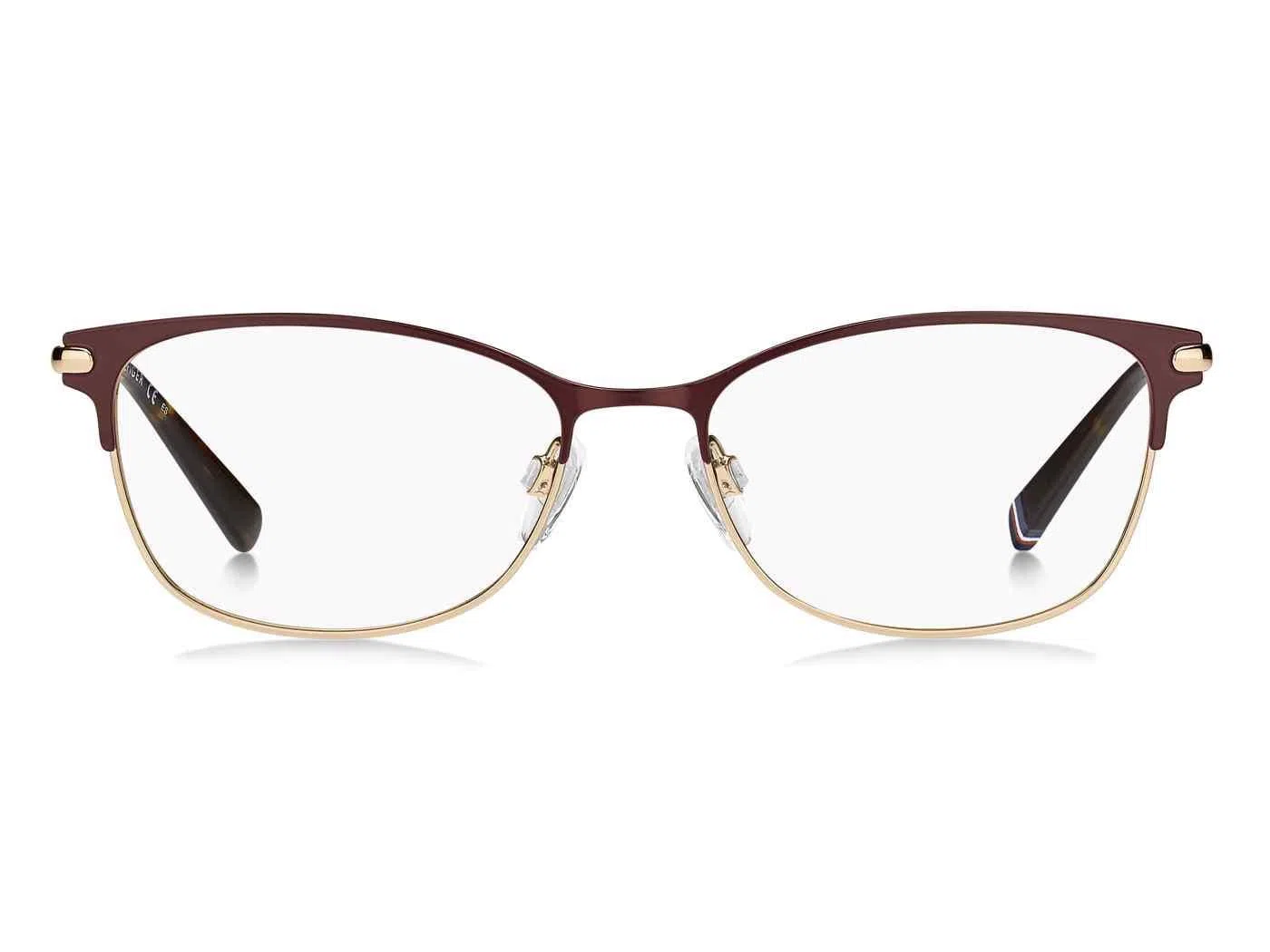 Tommy Hilfiger TH1958 Eyeglasses - BURGUNDY GOLD - view 4